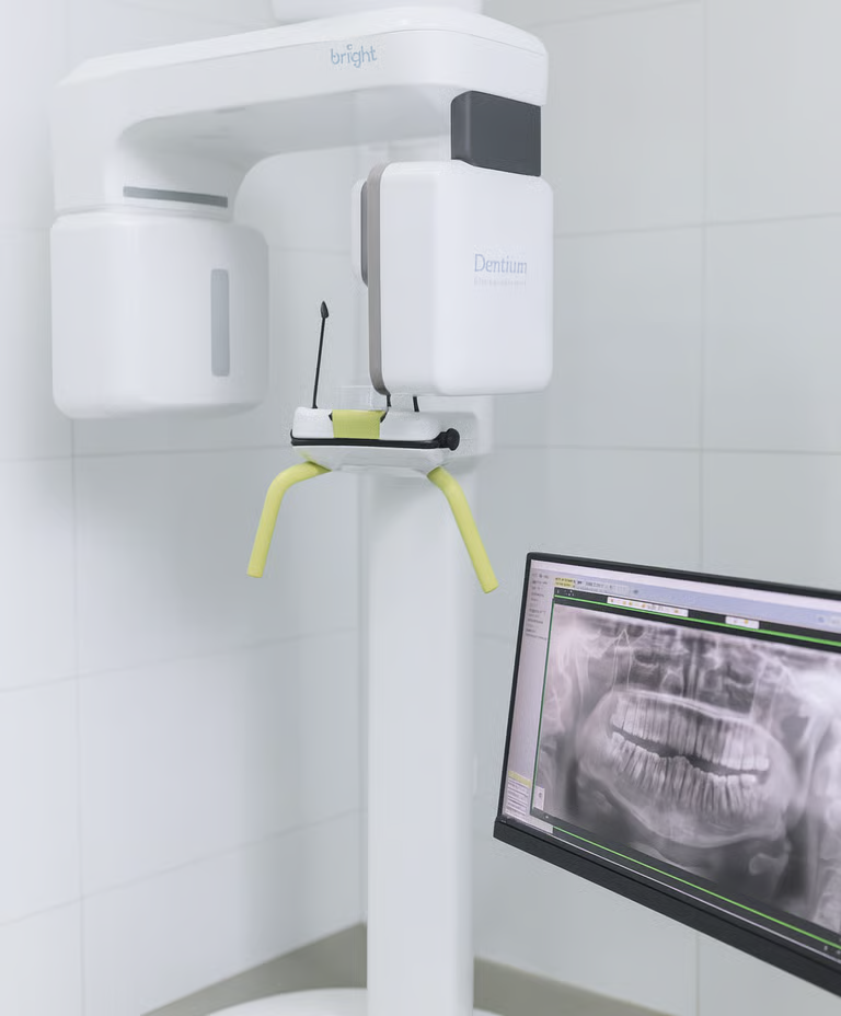 In-house CBCT and OPG unit at The Dental Hut in Airoli